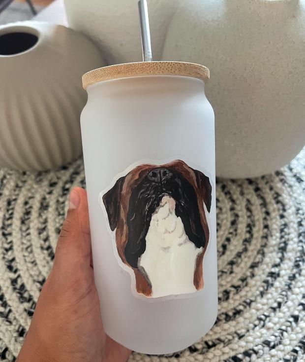 The Boxer Dog Sticker