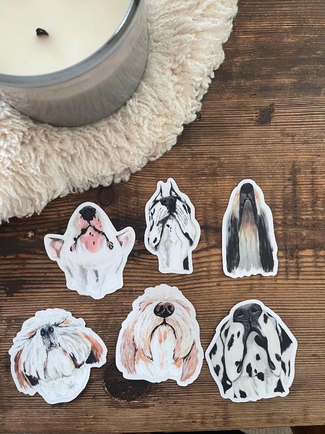 The Bull Terrier Dog Sticker
