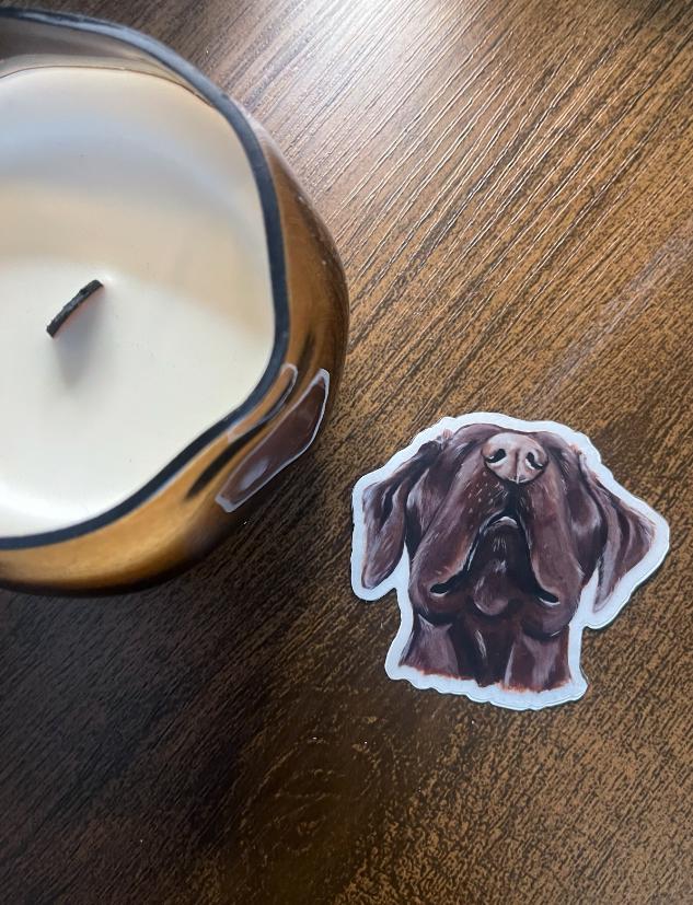 The Labrador Dog Sticker