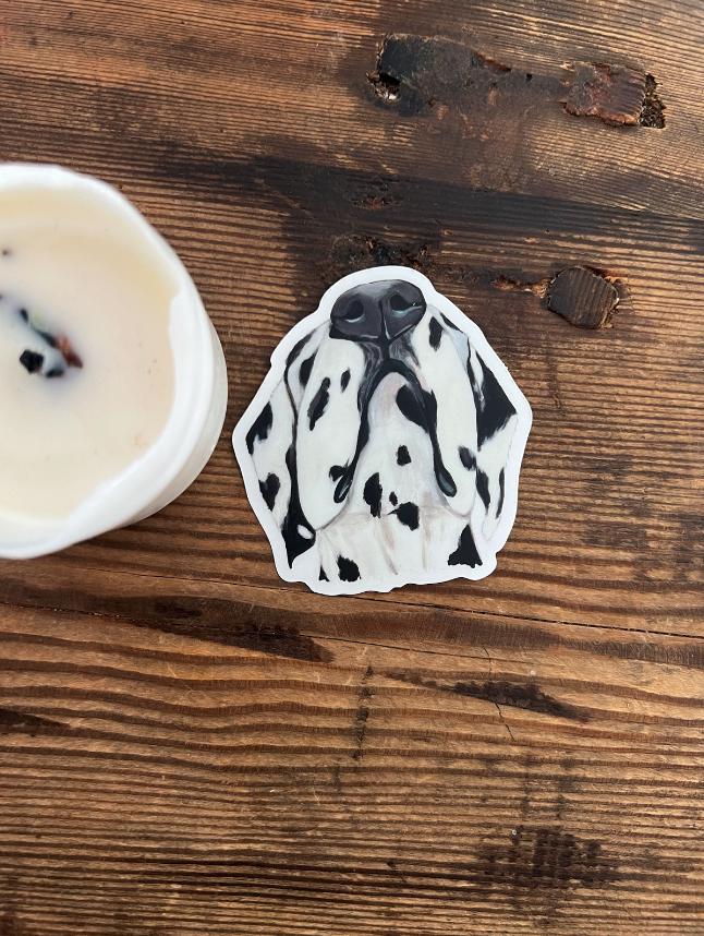 The Dalmatian Dog Sticker