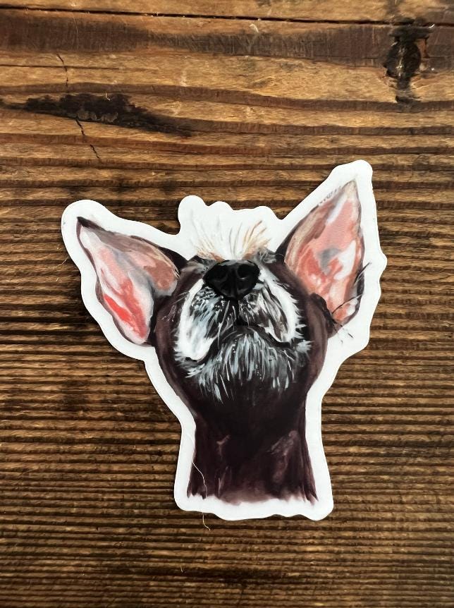 The Mexican Xolo Dog Sticker
