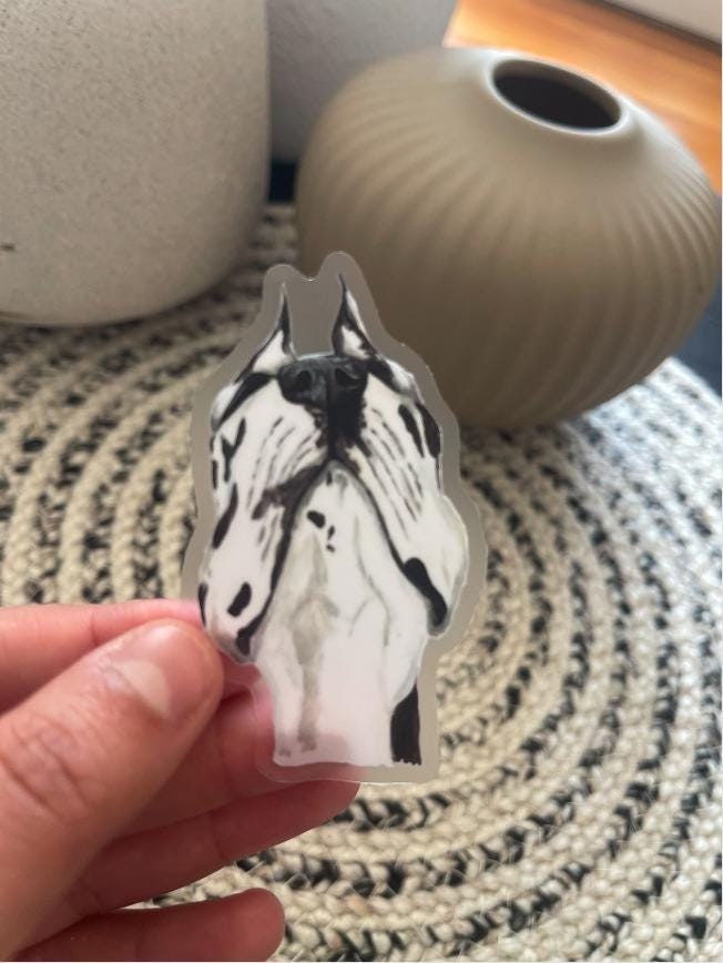 The Grate Dane Dog Sticker