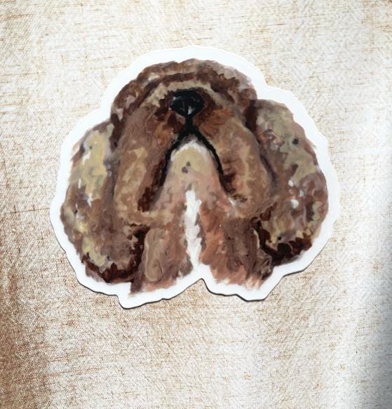 The Goldendoodle Dog Sticker