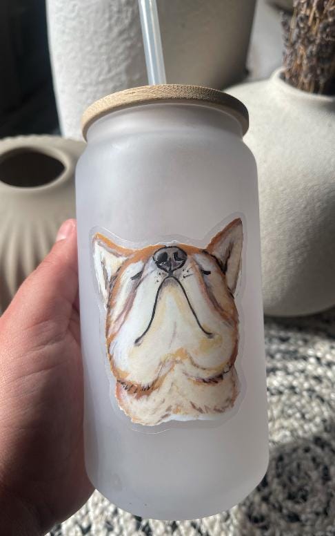 The Shiba Inu Dog Sticker