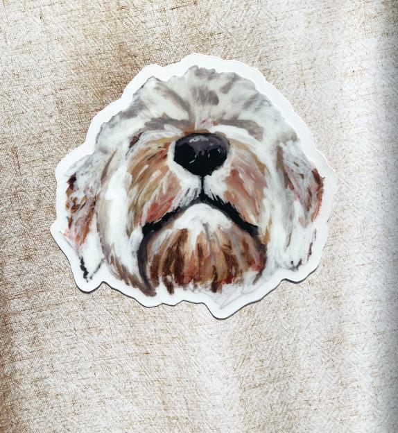 The Doodle Dog Sticker
