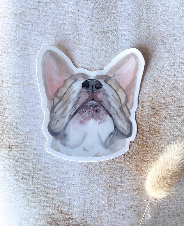 The Frenchie Dog Sticker