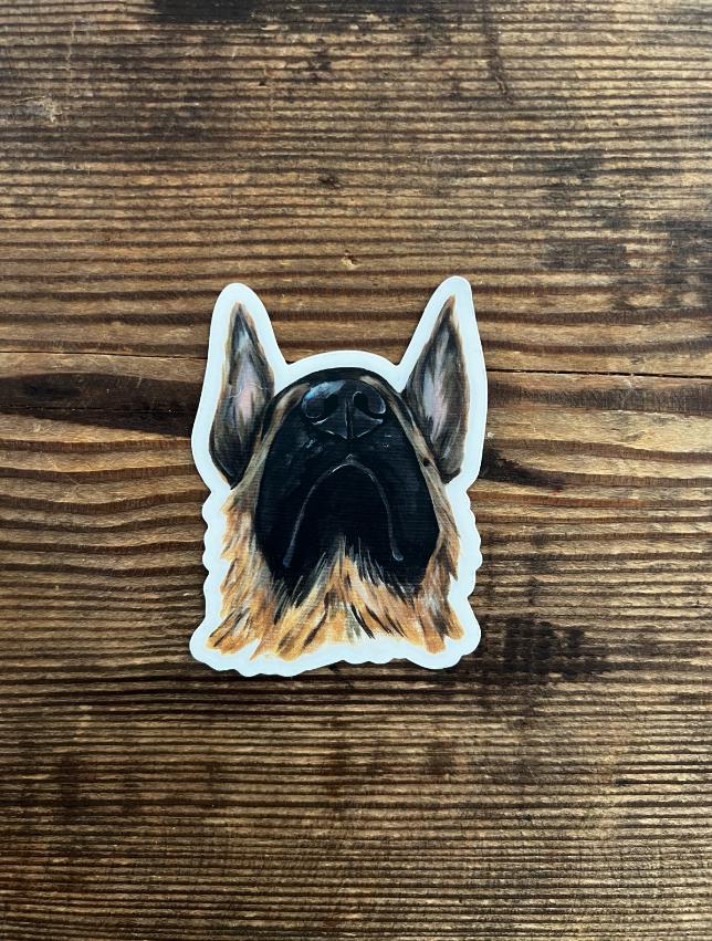 The German Shepherd Sticker