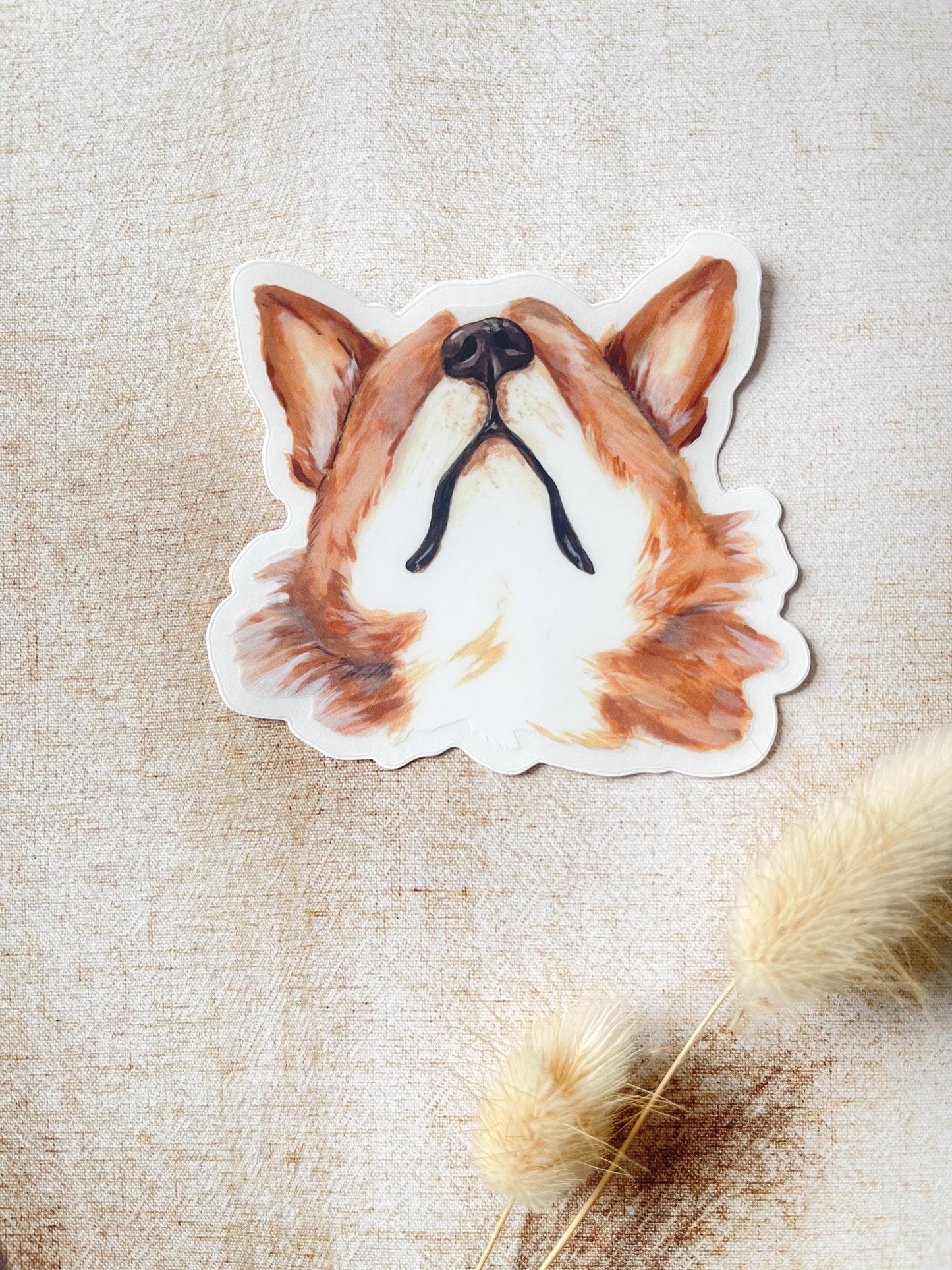 The Corgi Dog sticker