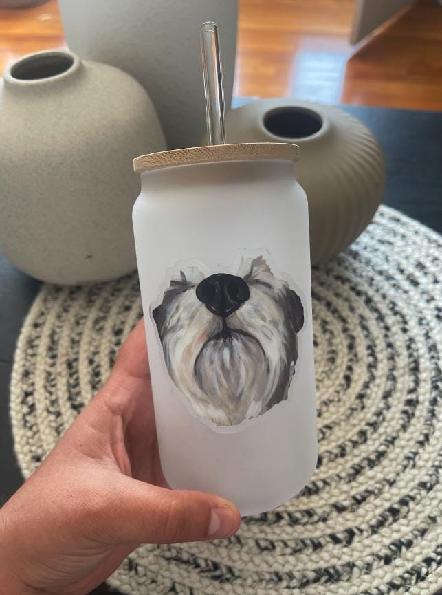 The Schnauzer Dog Sticker