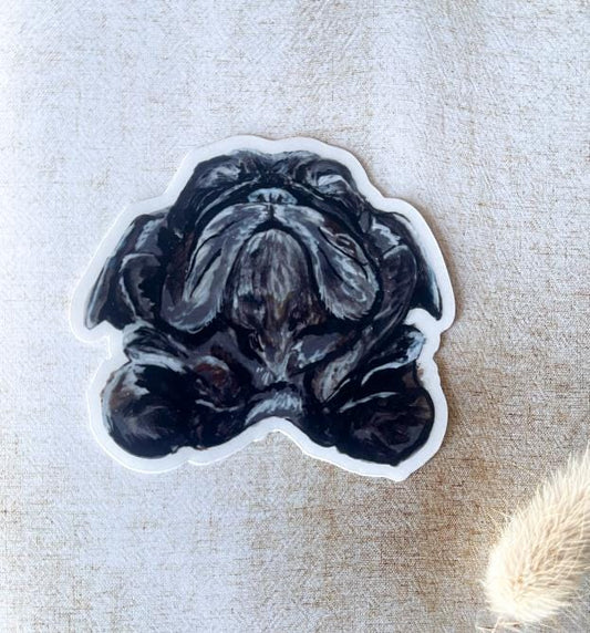 The Pug Dog Sticker