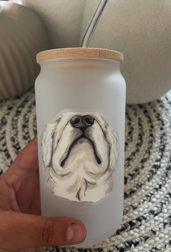 The Golden Retriever Dog Sticker