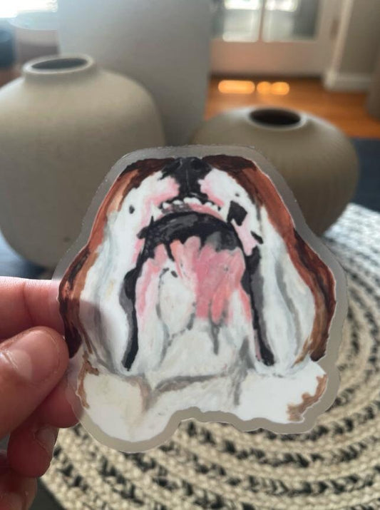 The Bulldog Dog Sticker