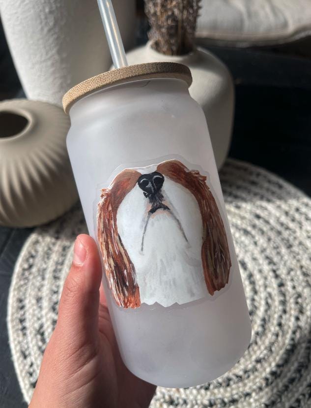 The Cavalier Dog Sticker