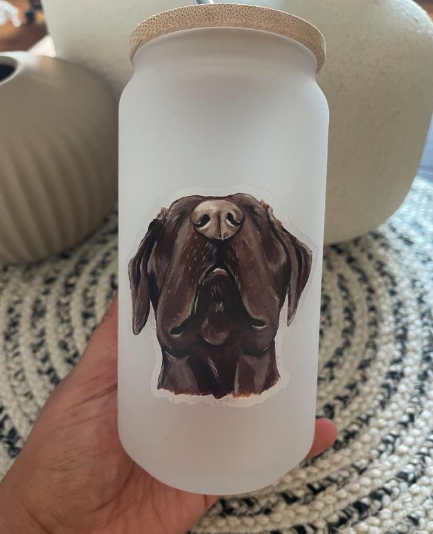 The Labrador Dog Sticker