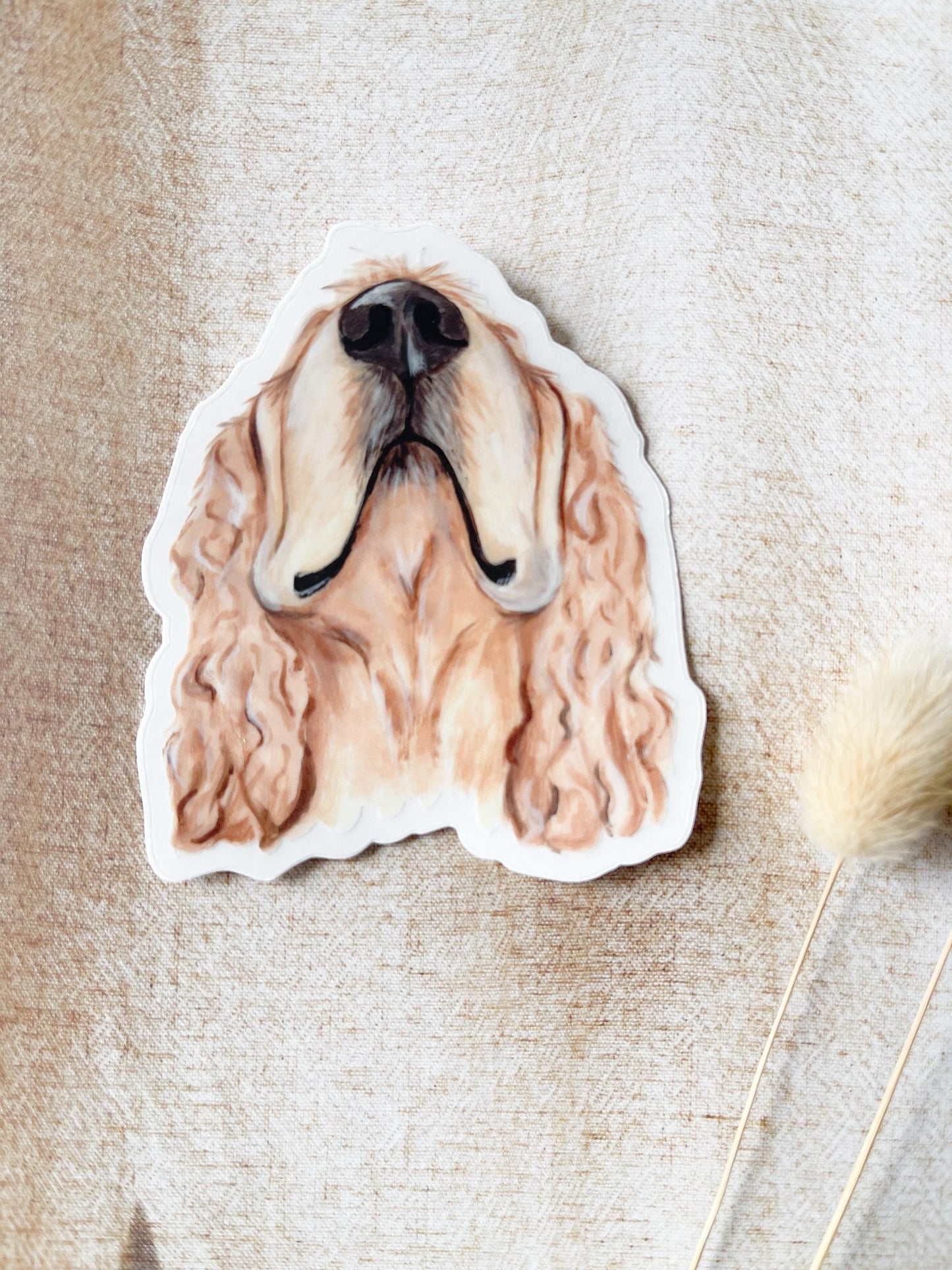 The Cocker Spaniel Dog Sticker