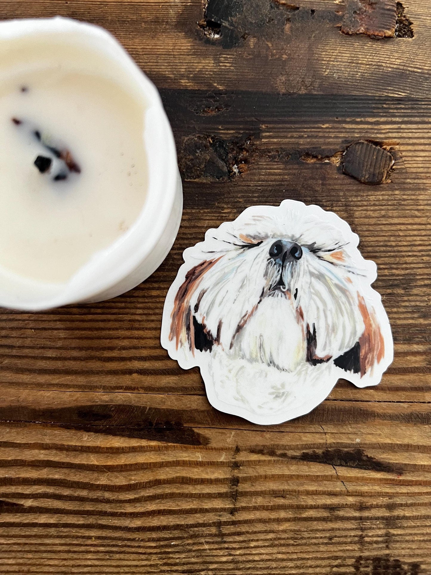 The Shih Tzu Dog Sticker