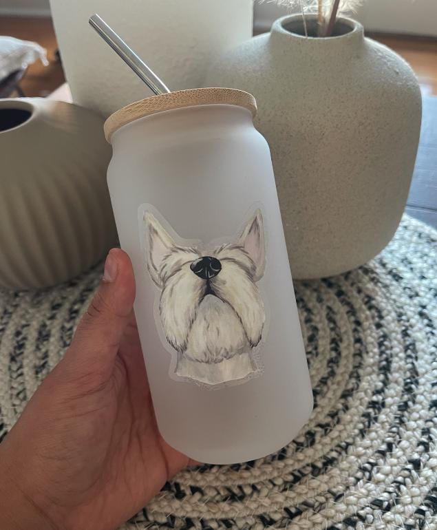 The Westie Dog Sticker