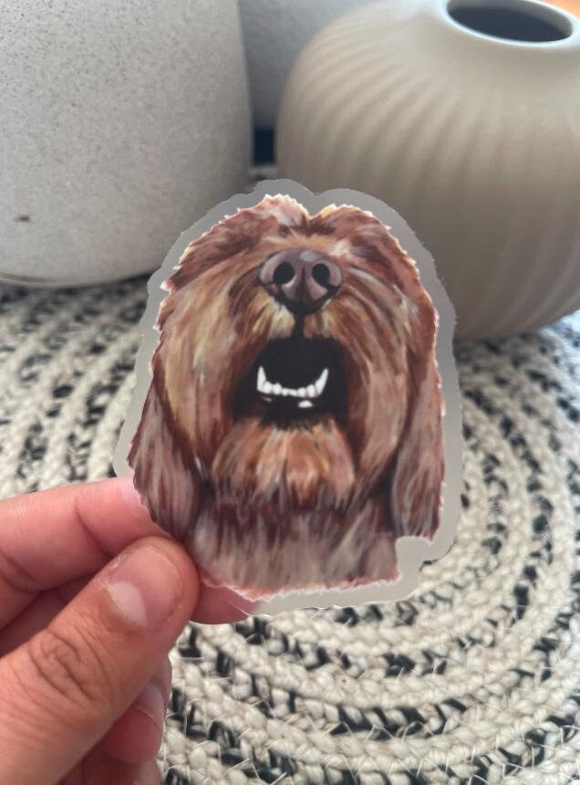 The Labradoodle Dog Sticker