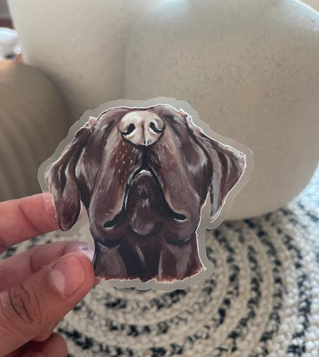 The Labrador Dog Sticker