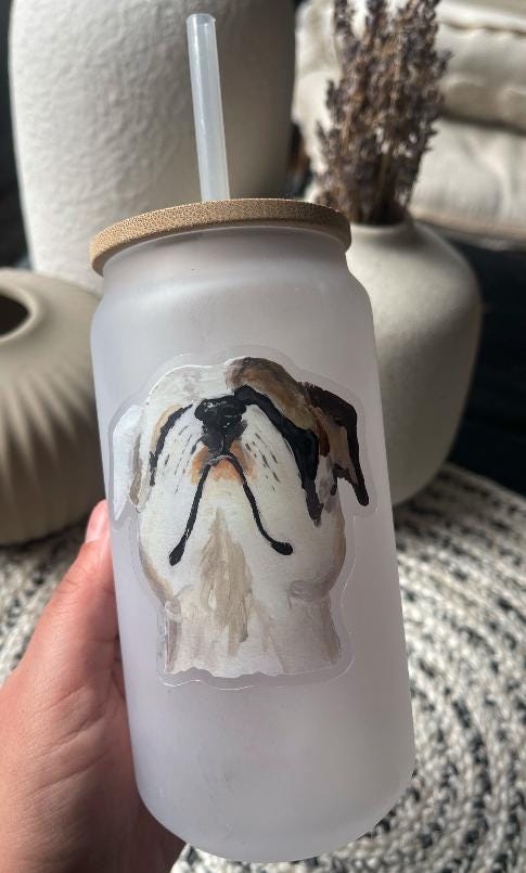 The Jack Russel Dog Sticker