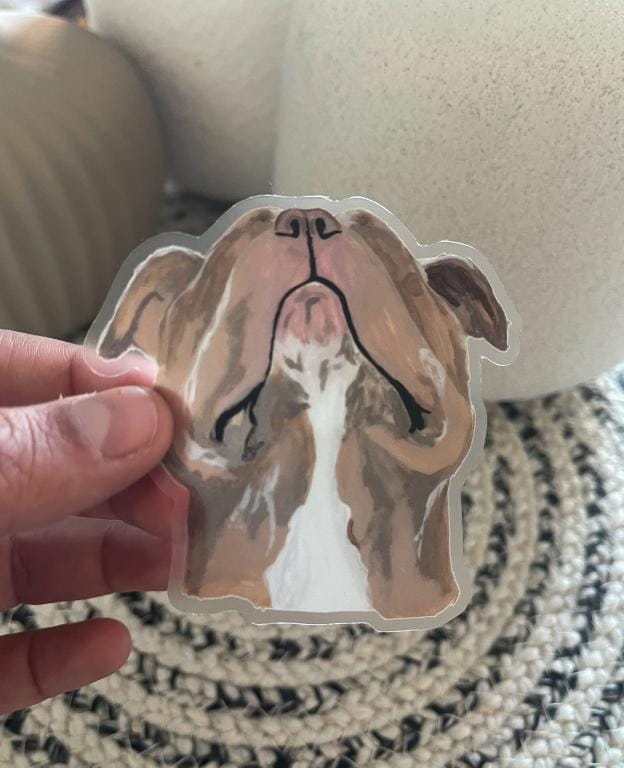 The Pitbull Dog Sticker