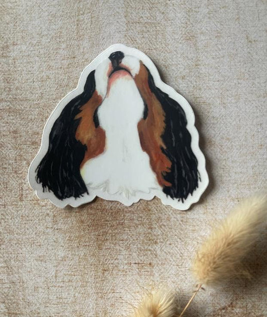 The Cavalier Dog Sticker