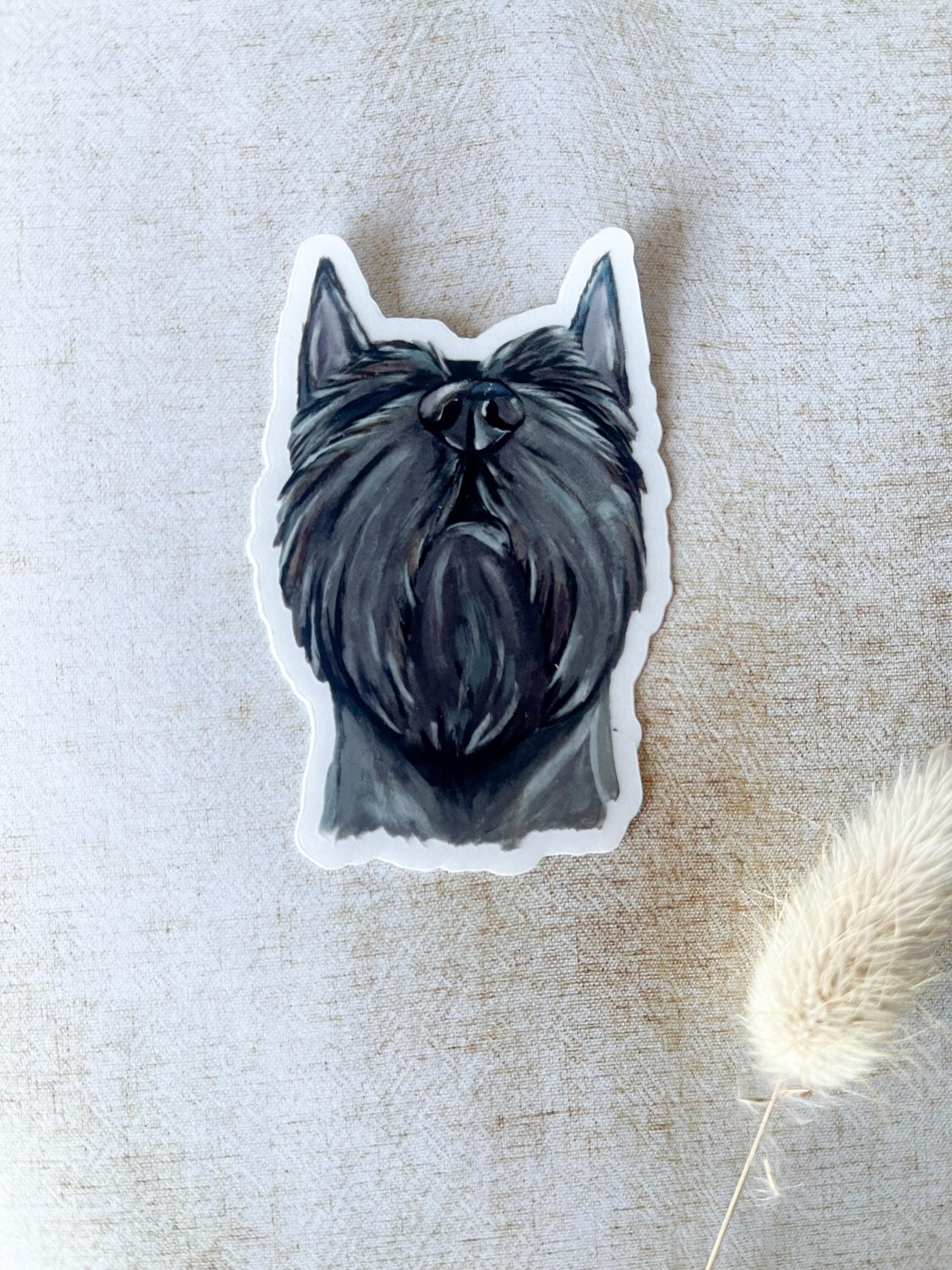 The Schnauzer Dog Sticker