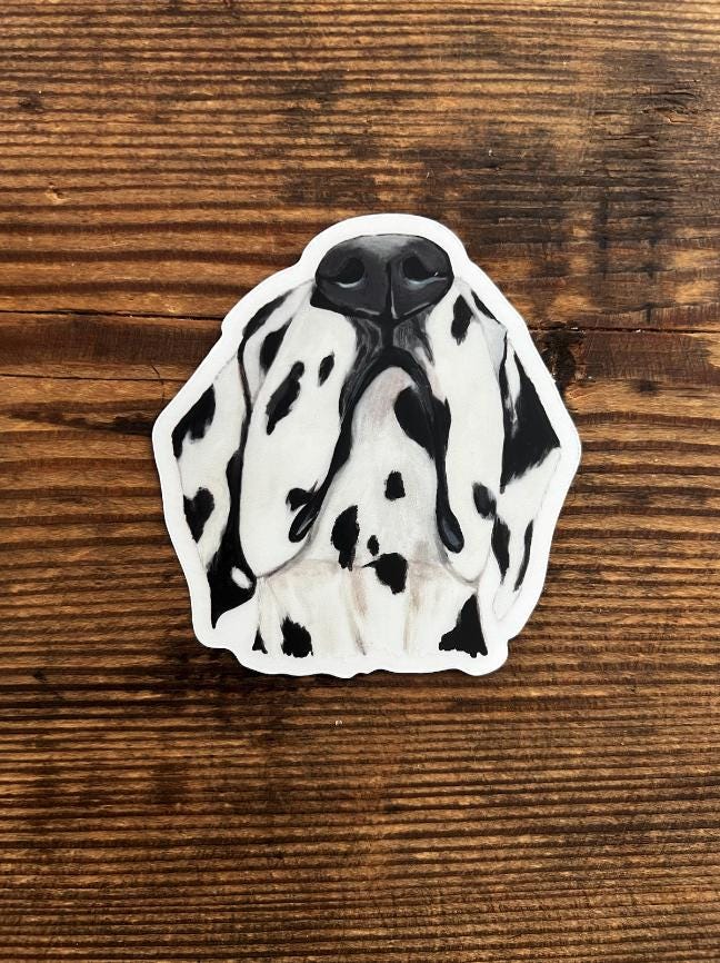 The Dalmatian Dog Sticker