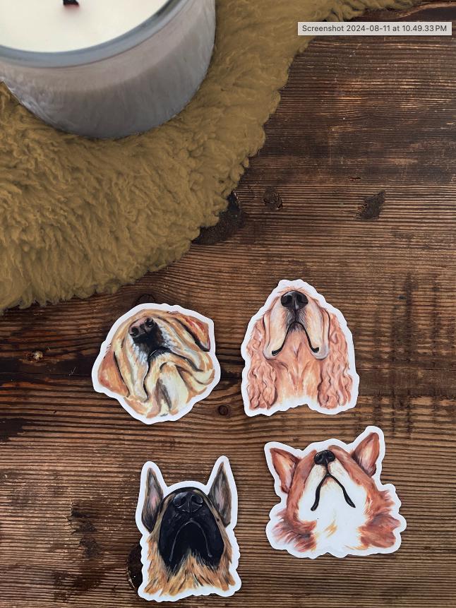 The Bloodhound Dog Sticker