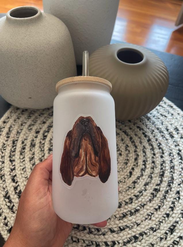The Bloodhound Dog Sticker