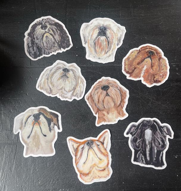 The Shiba Inu Dog Sticker