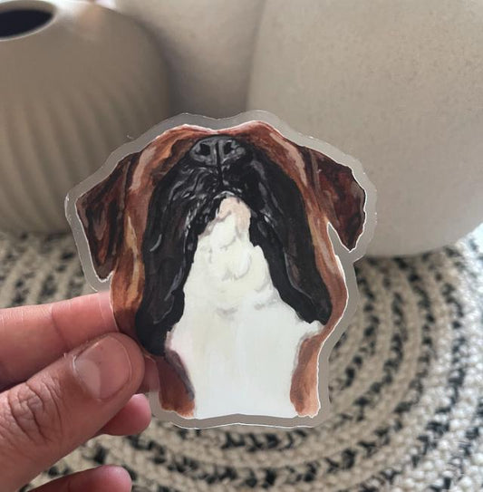 The Boxer Dog Sticker