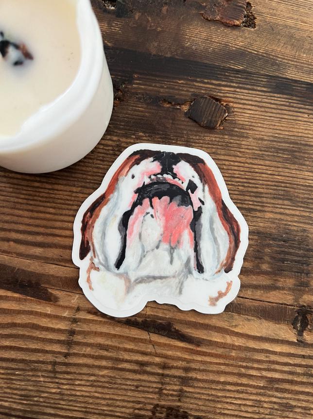 The Bulldog Dog Sticker