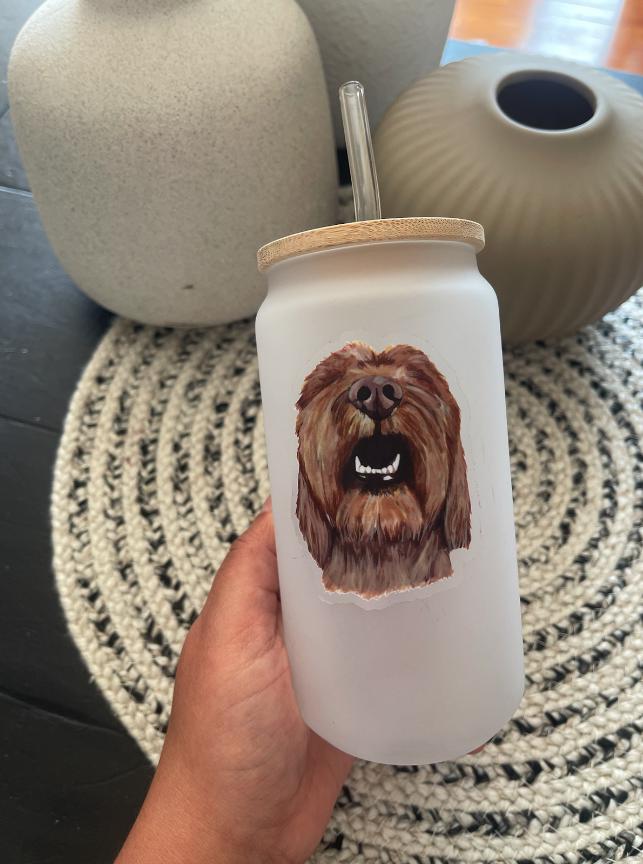 The Labradoodle Dog Sticker