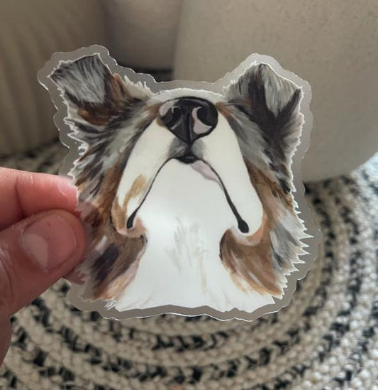 The Australian Shepherd Dog Sticker