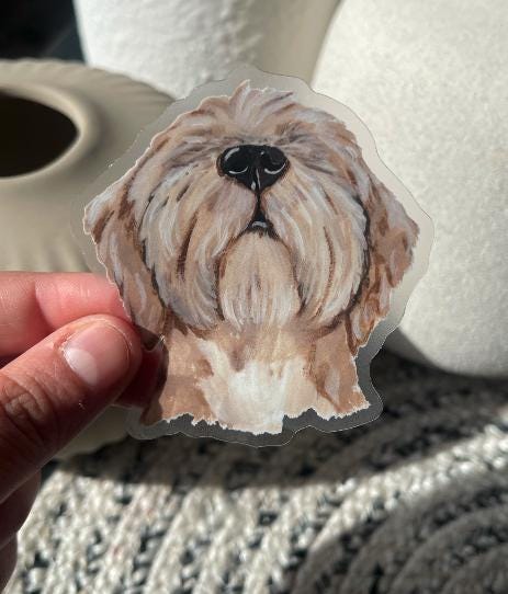 The Labradoodle Dog Sticker