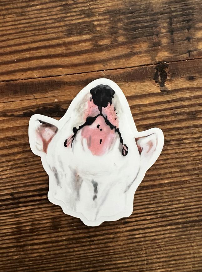 The Bull Terrier Dog Sticker