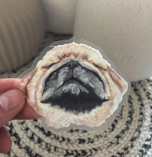 The Pekingese Dog Sticker