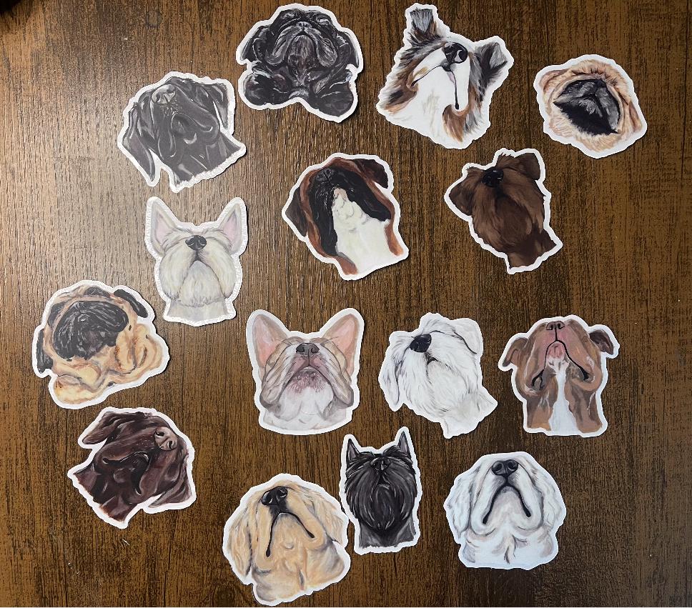 The Pekingese Dog Sticker
