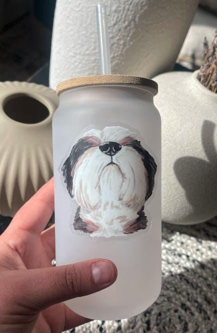 The Bernedoodle Dog Sticker