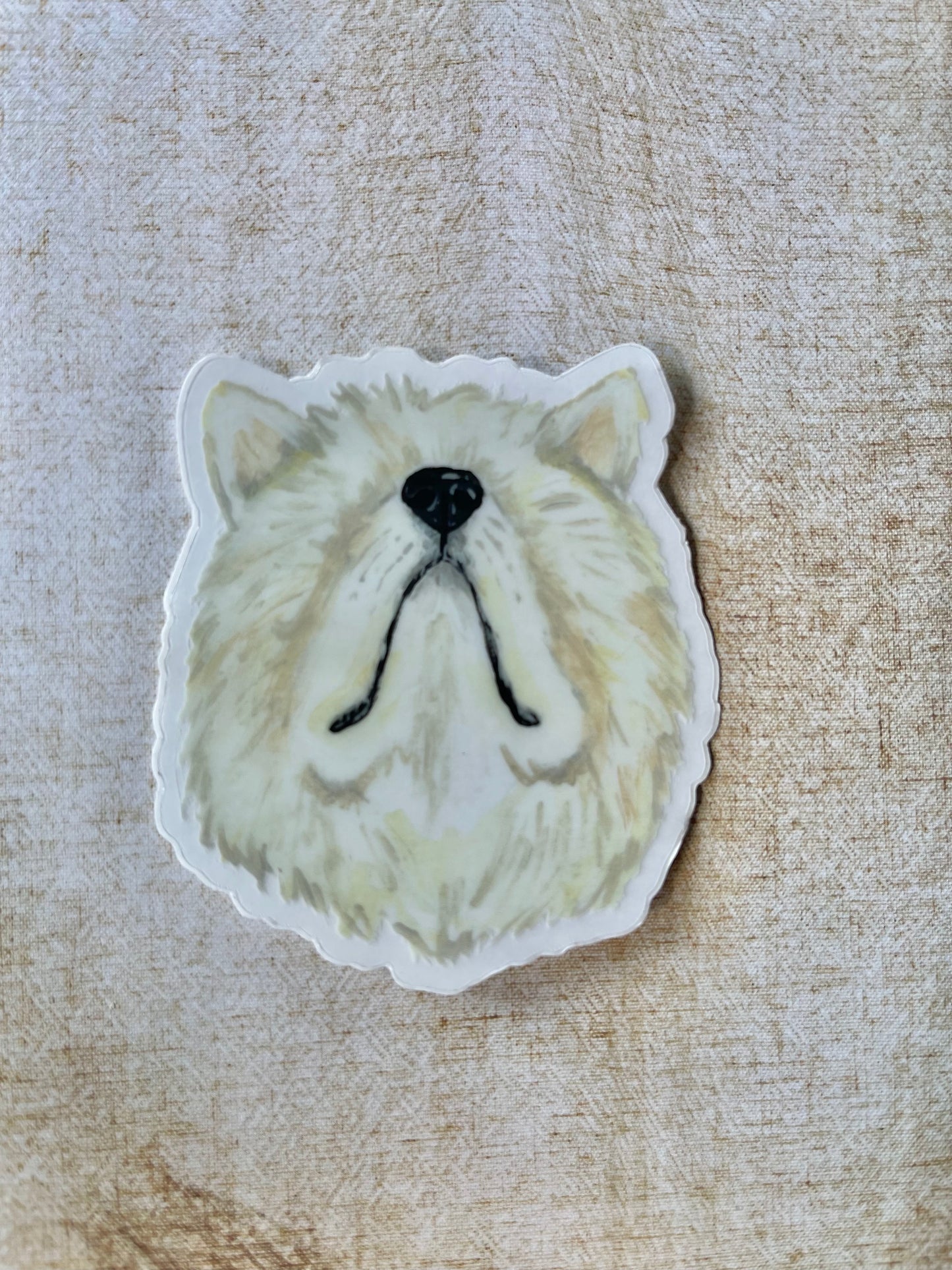The Samoyed Dog Sticker