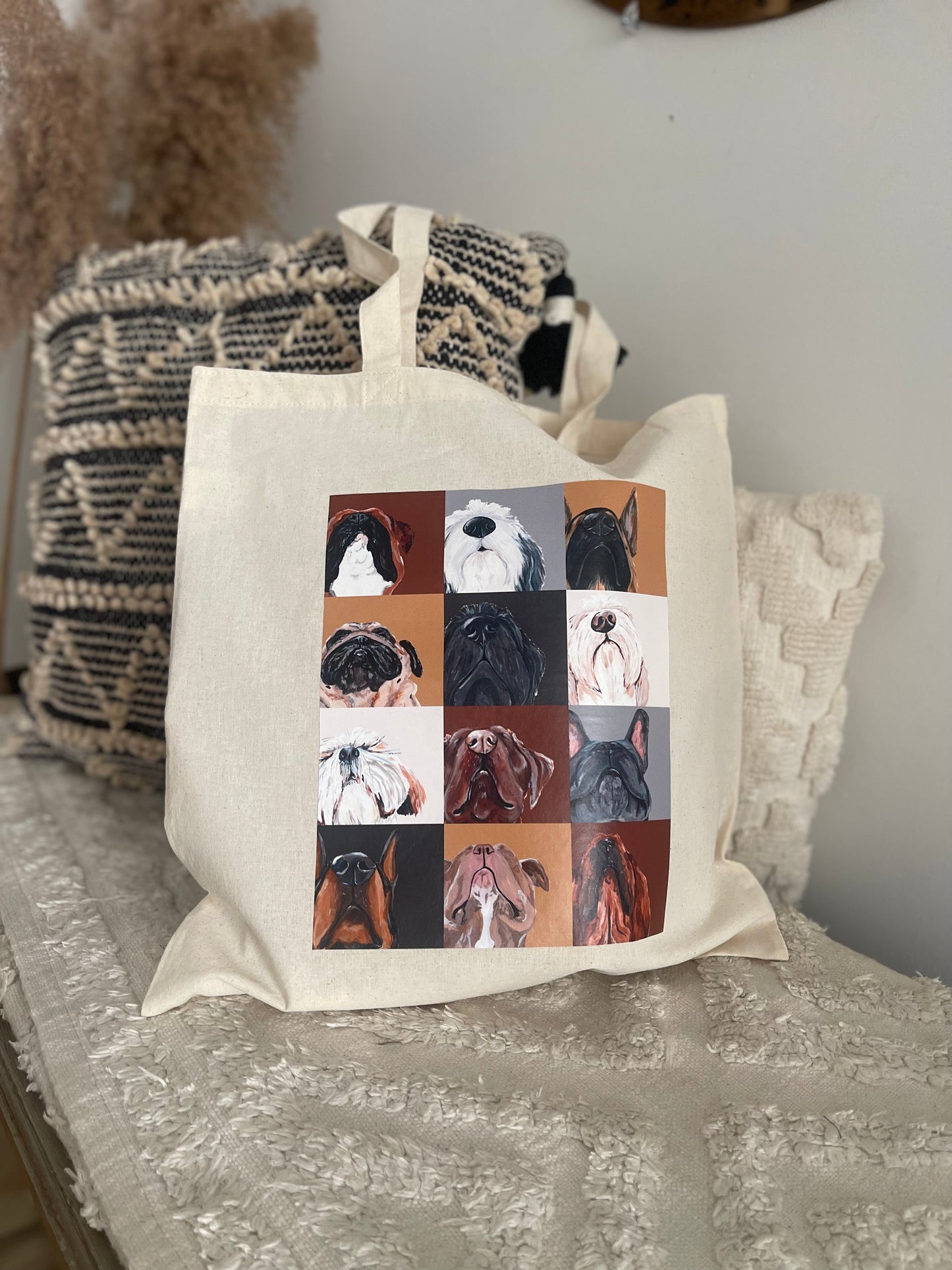 The Checkered Dogs Tote