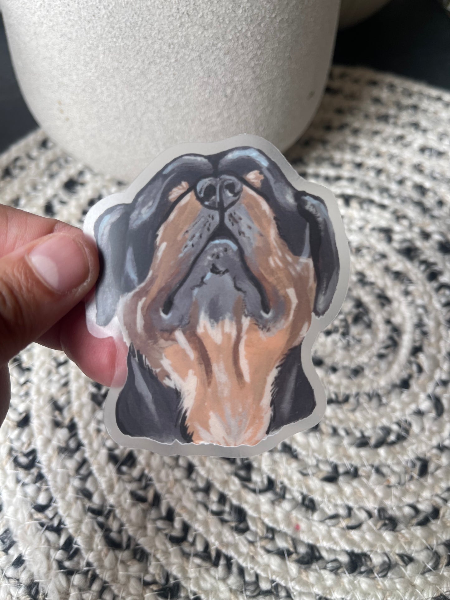 The Rottweiler Dog Sticker