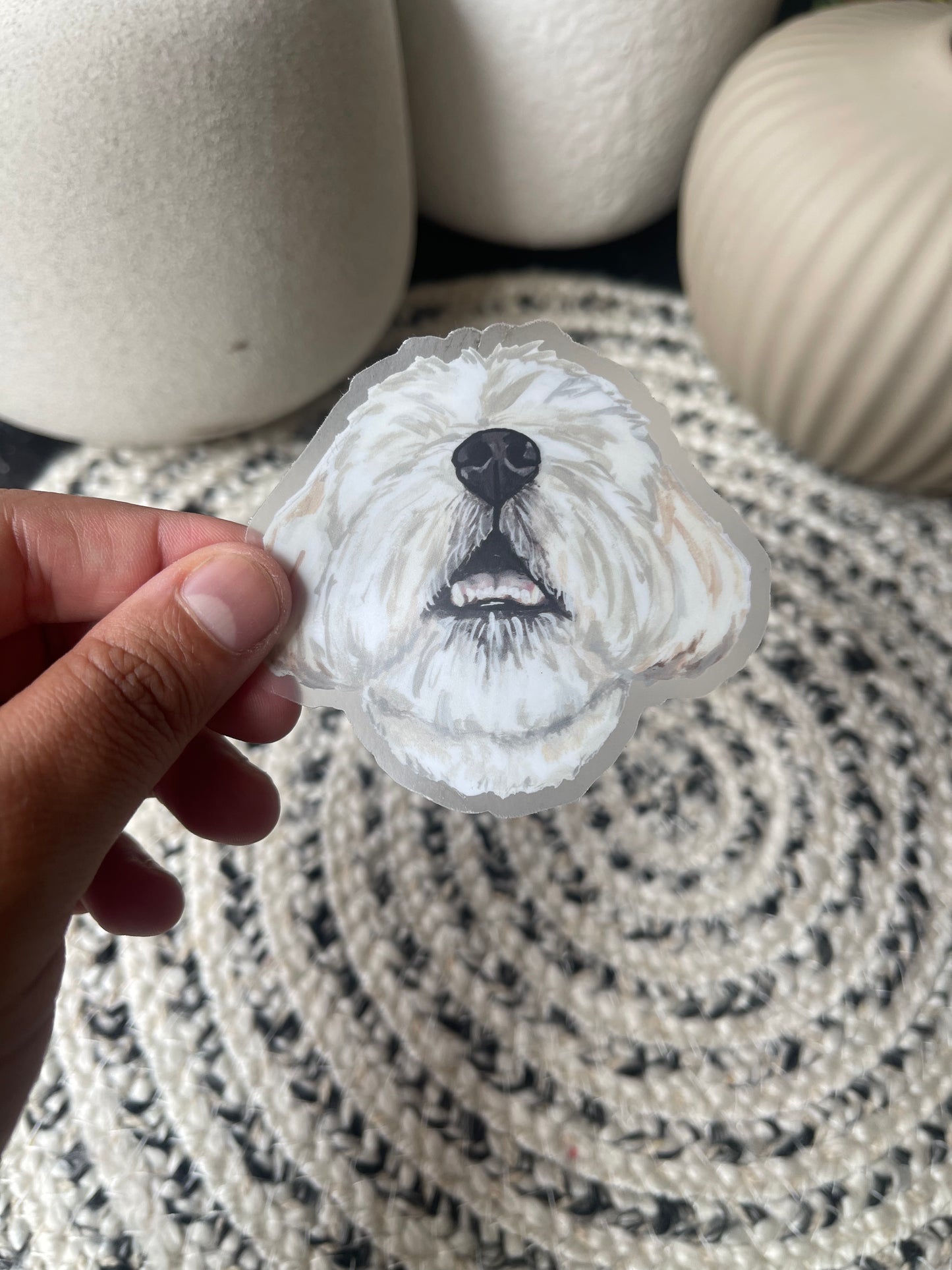 The Shichon Dog Sticker