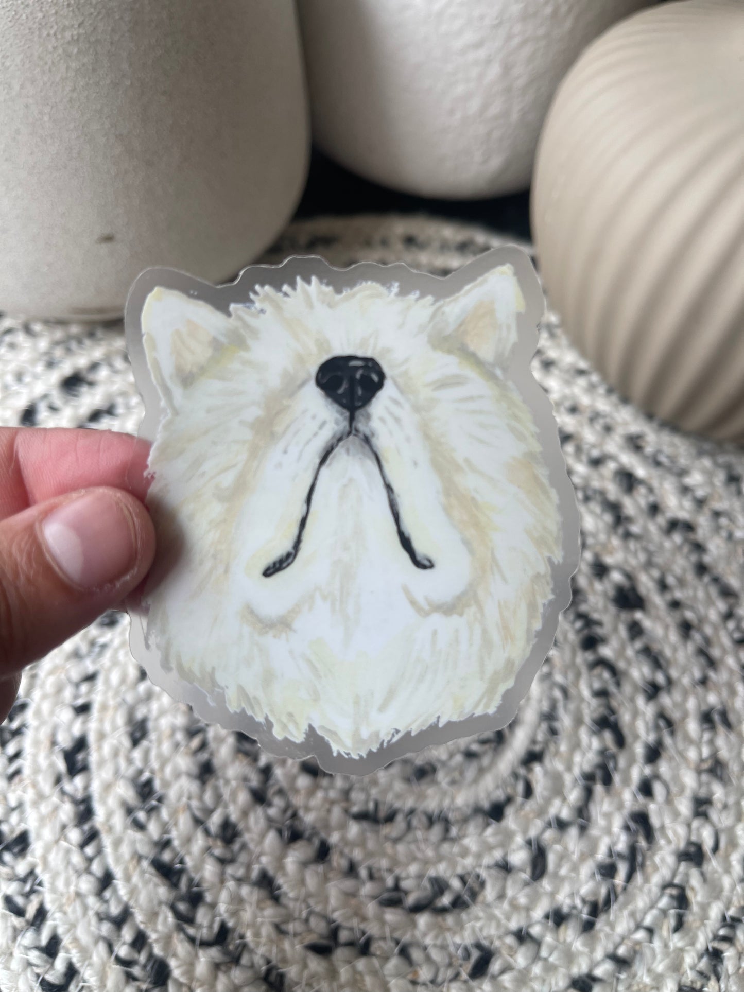 The Samoyed Dog Sticker