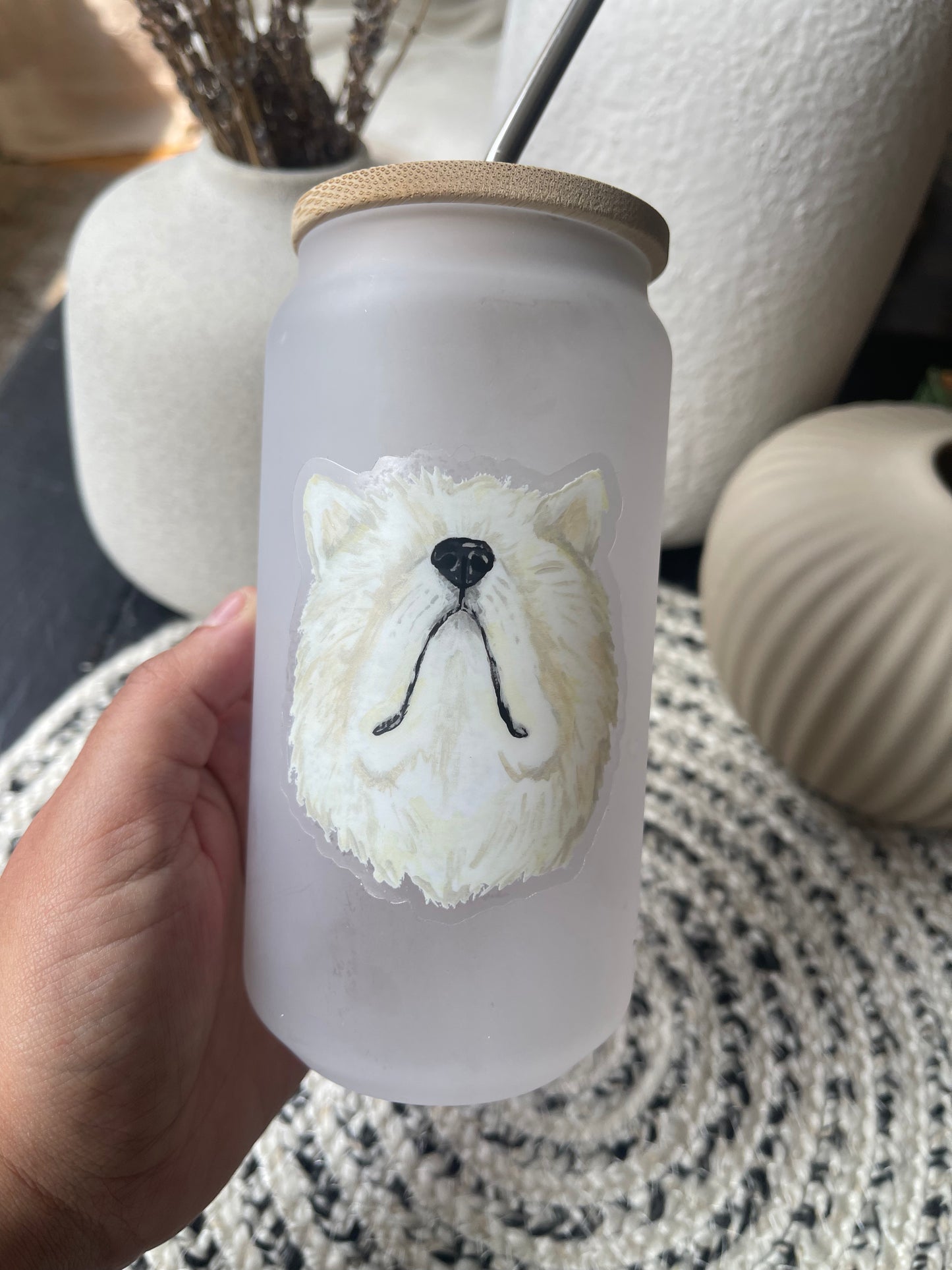 The Samoyed Dog Sticker