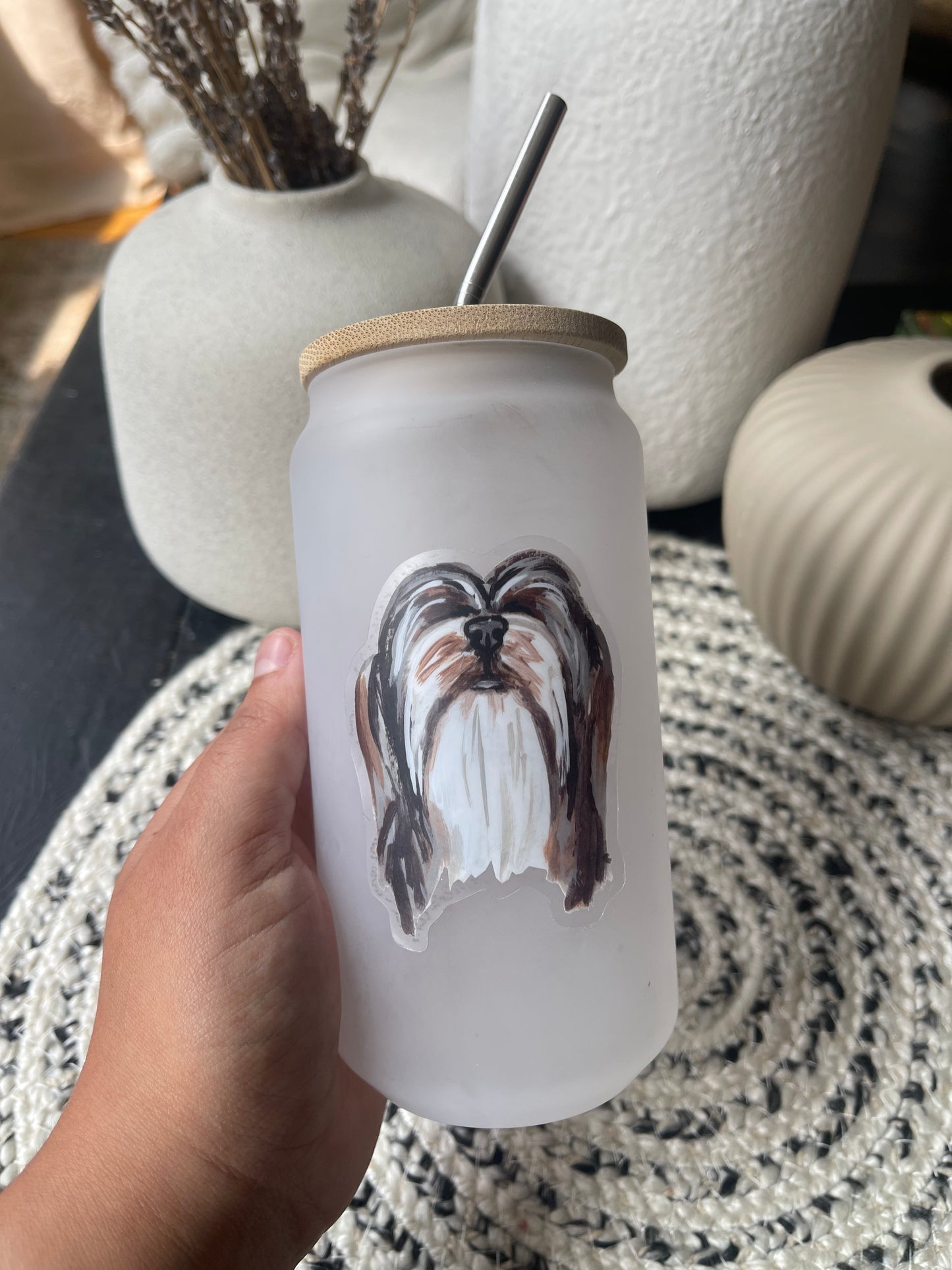 The Lhasa Apso Dog Sticker