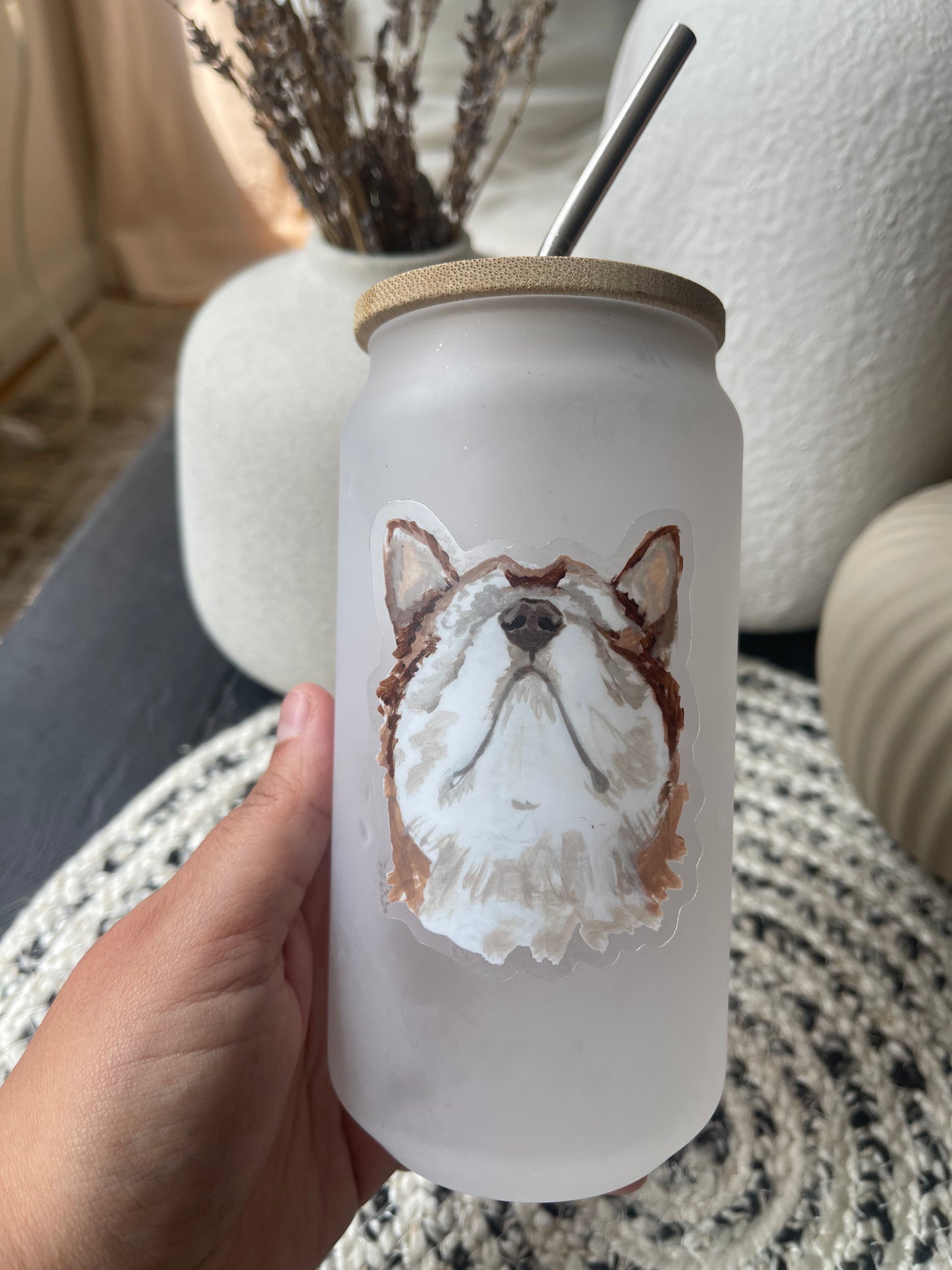 The Husky Dog Sticker