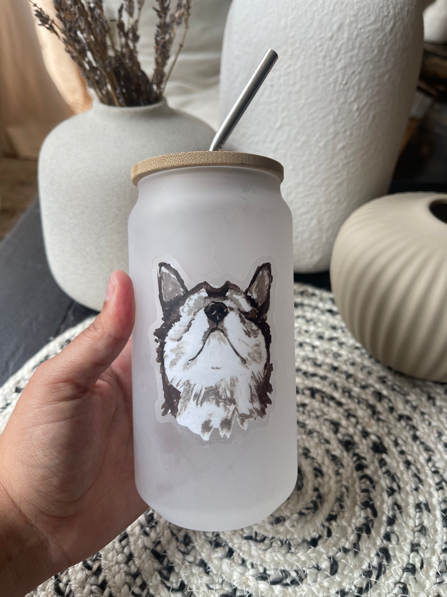 The Husky Dog Sticker