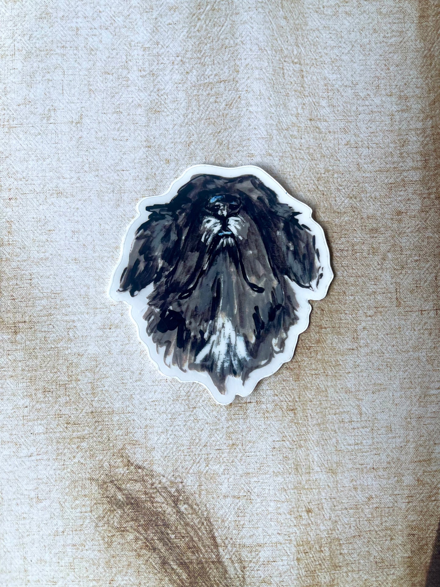 The Belgian Sheepdog Dog Sticker